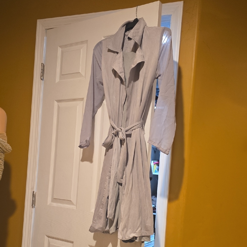 Elegant Gray Women's Robe